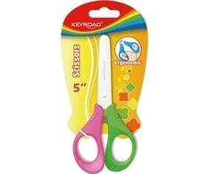 Vaikiškos žirklės Keyroad 13cm, ergonomiškos