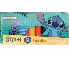 Keyroad St. Majewski Plastelino rinkinys 12 spalvų Lilo ir Stitch