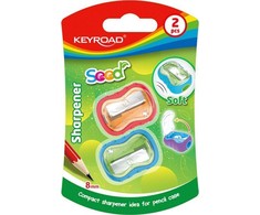 Guminis viengubas plastikinis galąstuvas "Keyroad" lizdinė plokštelė