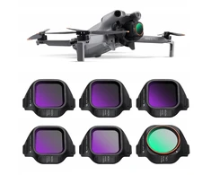 Kf 6 viename filtrų rinkinys, pilkas Nd8 Nd16 Nd32 Nd64 Nd128 Dji Mini 5 Pro / Sku.1674