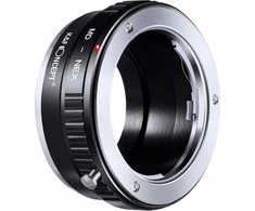 Kf Concept Kf Adapteris K &amp; f Sony E Neks E-mount Na Mminolta Md / Kf 06.073