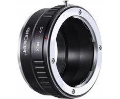Kf Concept Kf Adapteris K&amp;f Sony E Neks Na Susisiekite su Yashica C/y Kf 06.111