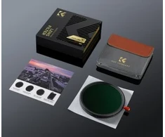 K&amp;F Concept Nano-X MRC CPL filtras, ND2-32 faderis ir juodo rūko 1/4–55 mm filtras