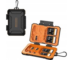 Dėklas Case Pancerne / Vandeniui Atsparus Kortų Pamięci TF Micro SD XQD CF / SIM kortoms - K&amp;F Concept / KF31.080