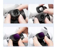 Kf Filter Full Pilkas Nd1000, skirta drone DJI Mini 4 Pro 4pro K&amp;f Concept Nano-x / Kf01.2504