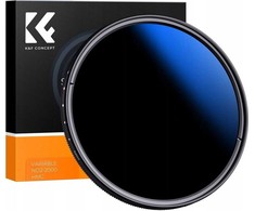 Filtro K&amp;F FILTRAS 72mm 72 mm K&amp;F CONCEPT FADER tipo pilkas REGULIUOJAMAS Nano-C ND2-ND2000 / KF01.2445