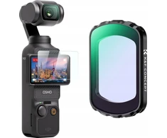 Kf filtras naktinis filtras šviesos taršos sumažintas magnetinis objektyvas K&amp;f skirtas DJI Osmo Pocket 3 / Kf01.2702