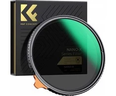 Kf filtras Nd filtras pilkas, reguliuojamas Nd2-nd32 82 mm tikros spalvos Mrc Nano X K&amp;f Nd 2-32 / Kf01.2161