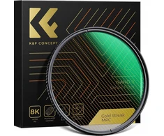 Kf filtro aukso juostelė Anamorfinis filtras aukso pliūpsniai K&amp;f Nano-x Mrc 67 mm 67 mm / Kf01.2108