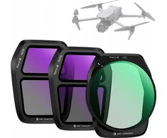 Kf filtrų rinkinys 3in1 poliarizuojantis CPL pilkas ND ND8 ND16, skirtas DJI AIR 3S K&amp;F SKU.2341