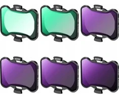 Kf filtrų rinkinys 6in1 poliarizuojantis Pl UV Nd Nd8 Nd16 Nd32 Nd64 skirtas DJI Avata 2 / Sku.2252