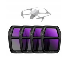 Kf filtrų rinkinys pilkų filtrų Pilkas filtras ND 4in1 ND8 ND16 ND32 ND64 skirtas DJI AIR 3S / SKU.2339