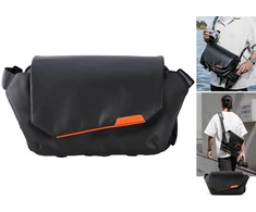K&amp;F Fotografinė krepšys „Sling Urban Wander 10L“ fotoaparatui ir vaizdo kamerai / KF13.213 / Juoda