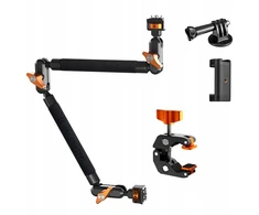 K&amp;F Montavimo svirtis Laikiklis Magic Arm 22'' + Super Clamp Krabas 1/4 3/8 K&amp;F / Kf31.201