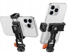 Kf trikojo stovo laikiklis 1/4" Iso Telefonui Išmaniajam telefonui Pasukamas metalinis K&amp;f / Kf31.094 / Ms18