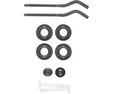 Armatura_Kra Radiatorių laikiklių komplektas KFA Anthracite 1"x 1/2"