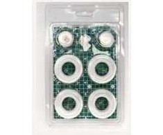 KFA Redukcinių radiatorių kamščių rinkinys 1x1/2" + priedai 878-200-44