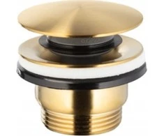KFA UNIVERSALUS CLICK-CLACK GAIDUKLIS, APVALUS, PLIENAS, NF BRUSHED GOLD