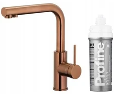 KFA virtuvinis maišytuvas KFA virtuvinis maišytuvas su vandens filtravimo funkcija Duero Pure Basic + Profine Sidabrinis S filtrų komplektas, šlifuoto rožinio aukso spalvos 6623-914-34