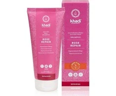 Ajurvedinis atstatantis šampūnas Rose Repair Eliksyras, Khadi, 200ml