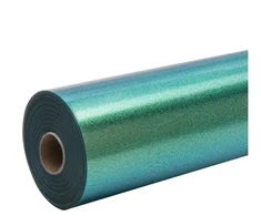HTVRONT Chameleoninis termotransferinė plėvelė, 30,5 cm x 90 cm (auksinė-žalia)