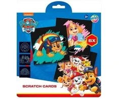 Ccg Mz Import Kids Euroswan Paw Patrol nutrinamų kortelių žaidimas, 6 vnt.