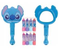 KIDS Podświetlane Lusterko + 4x Roślinne Balsamy Do Ust Dla Dzieci Lilo I Stitch / Si0088gg