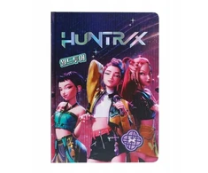 KIDS Užrašų knygelė Sąsiuvinis A5 Kpop Demon Hunters K-pop demonų medžiotojos 80 lapų / Kd710950 (SB12156)