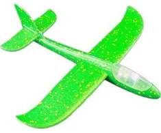 Ag667A Putplasčio lėktuvas su LED, 46 cm