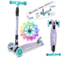 Triratė paspiriama transporto priemonė Kidwell Vento Kitty su Led ratukais