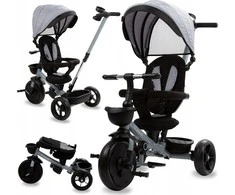 Triratukas Kidwell AXEL Titanium Pilkas