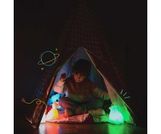 Kidywolf Nightlight Dino su spalvos pasikeitimu 15cm