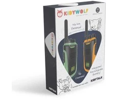 KIDYWOLF Vaikiškos racijos 2vnt. (žalia+oranžinė)