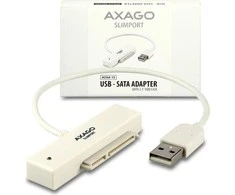 AXAGON ADSA-1S USB2.0 – SATA HDD išorinis adapteris, įsk. 2,5" dėklas