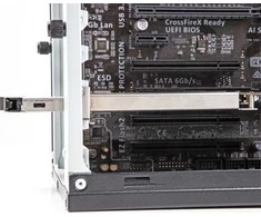 „Kieszeń Delock“ nuimamo rėmo PCI Express plokštė, skirta 1 x M.2 NMVe SSD, sąsajos plokštė