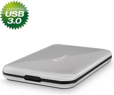 Kišeninis Fantec USB 3.0 / 2.5 "HDD sidabro SATA ALU-25U3 1496