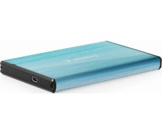 GEMBIRD EE2-U3S-3-B USB 3.0 2.5" HDD korpusas šlifuotas aliuminis mėlynas