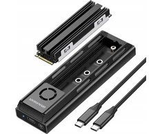 „Graugear G-M205-20G-F“ USB 3.2 Gen2x2 prijungimo stotelė, skirta M.2 NVME / NGFF SSD