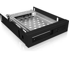 ICYBOX IB-2217StS Icy Box mobilioji stelažas 2.5 SATA HDD arba SSD, Juodas