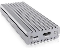 ICYBOX IB-1817Ma-C31 Icy Box Išorinis korpusas skirtas M.2 NVMe SSD, USB 3.1 Type-C, Sidabrinis