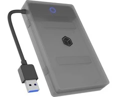 Raidsonic | Icy Box Adapteris 1x HDD/SSD su apsaugos dėžute | IB-AC603b-U3 | SATA III | USB 3.0 Type-A | 2,5 colio