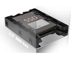 „Icy Dock“ 2 x 2, 5 colių SMD / HDD EZ-Fit Lite (MB290SP-B)
