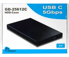 Kieszeń Inter-Tech HDD Case Argus GD-25612C 2,5'', USB-C (88884143)