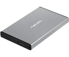 NATEC NKZ-1281 išorinis korpusas RHINO GO 2,5" SATA USB 3.0 pilkas
