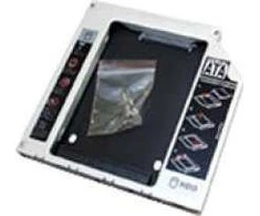 Kieszeń Terra NB MOBILE ODD montavimo rėmas 12,7 mm, skirtas 2,5" HDD / SSD