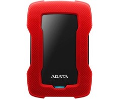 Kietasis diskas HDD išorinis diskas ADATA HD330 1TB Juodas raudonas (AHD330- 1TU31-CRD)