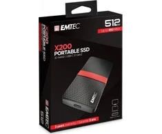 Kietasis diskas Emtec SSD 3.1 X200 1TB Power Plus Portable