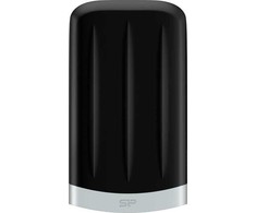 Kietasis diskas Dysk zewnętrzny HDD Silicon Power 6.3cm (2.5'') 1TB USB3.2 A65B water/res. Juodas