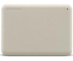 Išorinis kietasis diskas TOSHIBA Canvio Advance, šviesios smėlio spalvos, 4TB