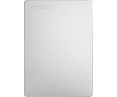 Kietasis diskas TOSHIBA Canvio Slim 2TB USB 3.2 Sidabrinis
